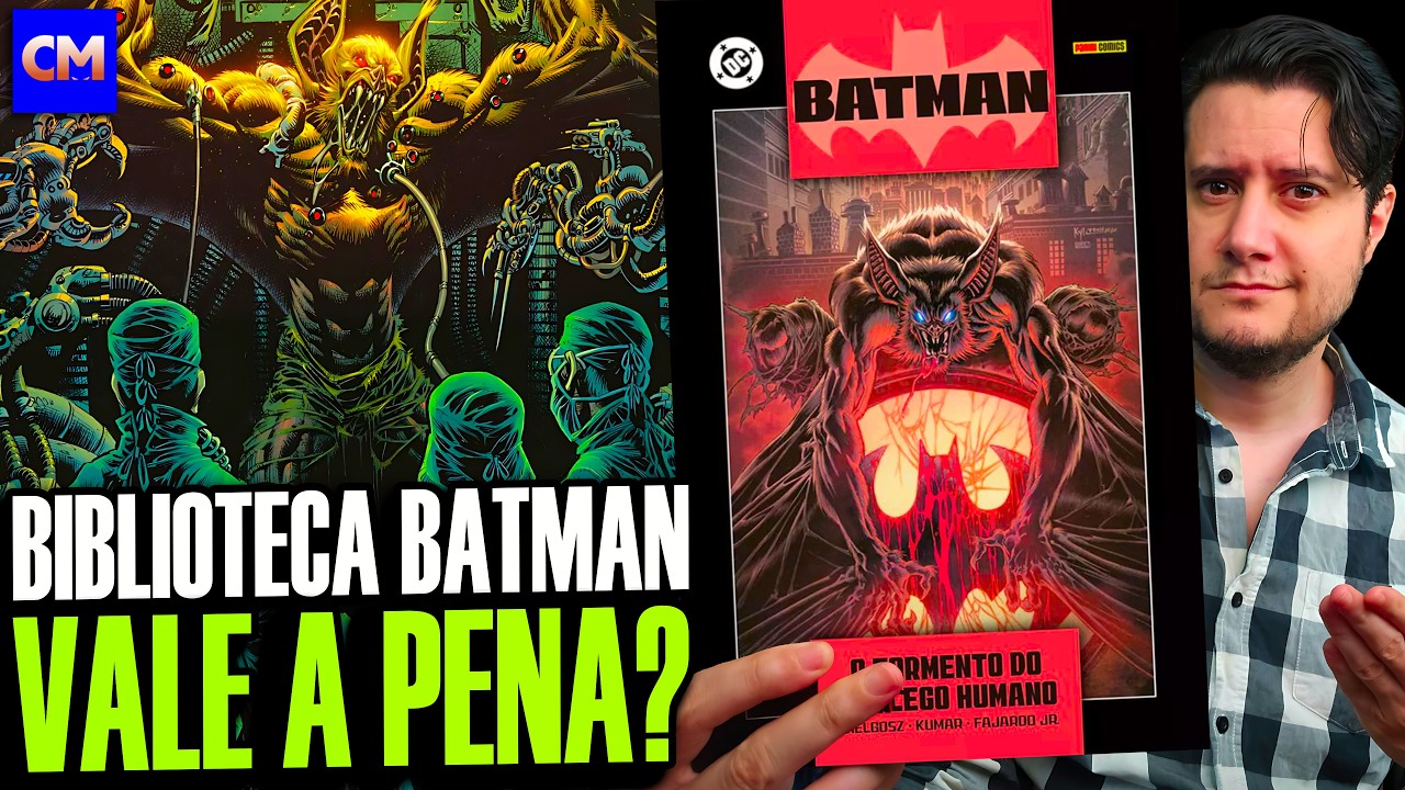 🟡MAIS HISTÓRIAS INÉDITAS NO BRASIL! | Batman: O Tormento Do Morcego-Humano | Resenha Panini Comics