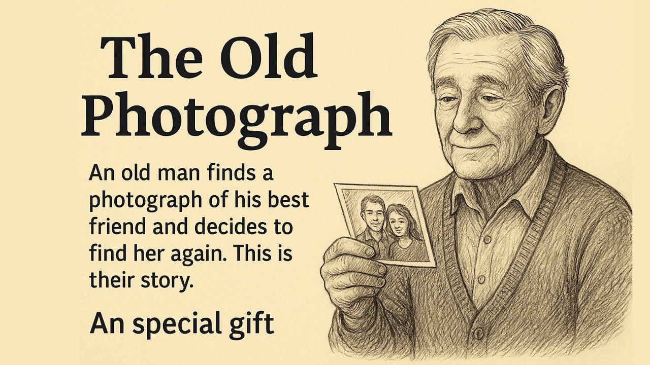 The Old Photograph | Emotional English Story for Beginners (A1–A2) | Learn English with Stories