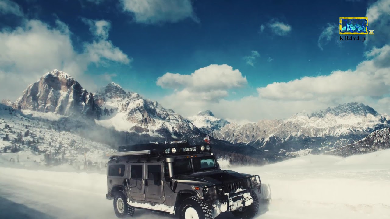 DOLOMITES Italy Winter (4K)