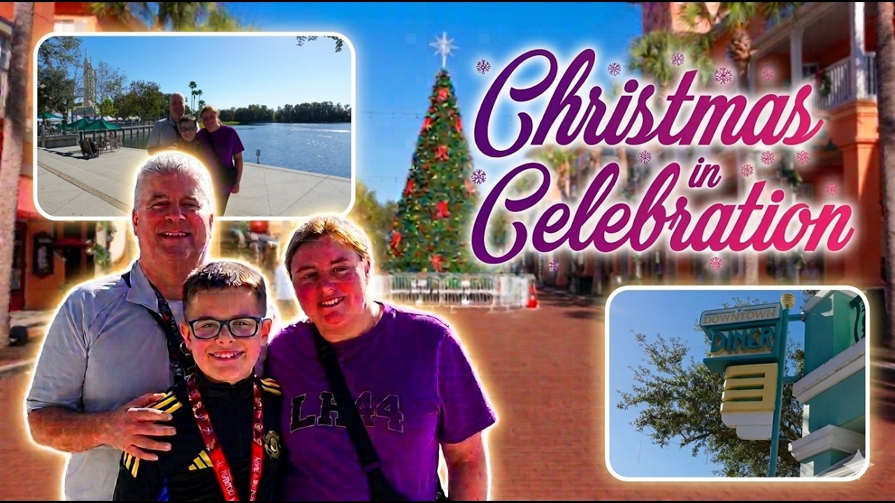 Orlando Day 1 Celebration for Breakfast Downtown Diner Disney Springs Universal Studios