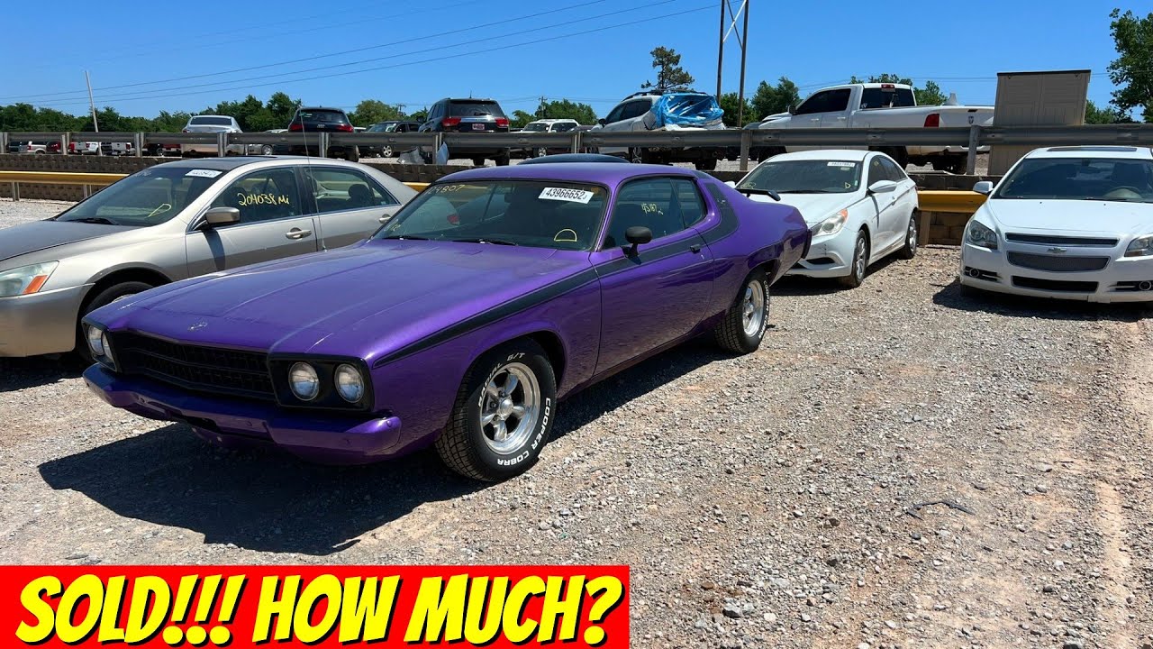 Copart Walk Around 5-18-22 + Plymouth Roadrunner SOLD!