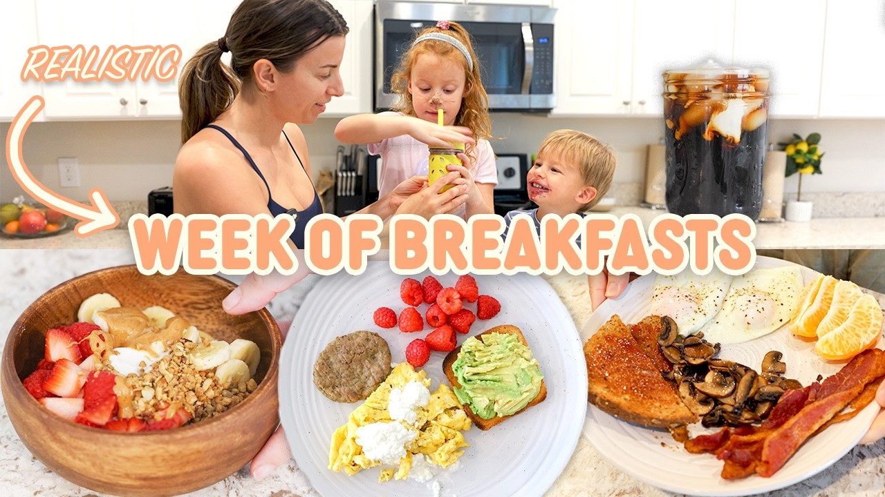 Realistic Family Breakfasts I Make All Week (Picky-Eater Approved)