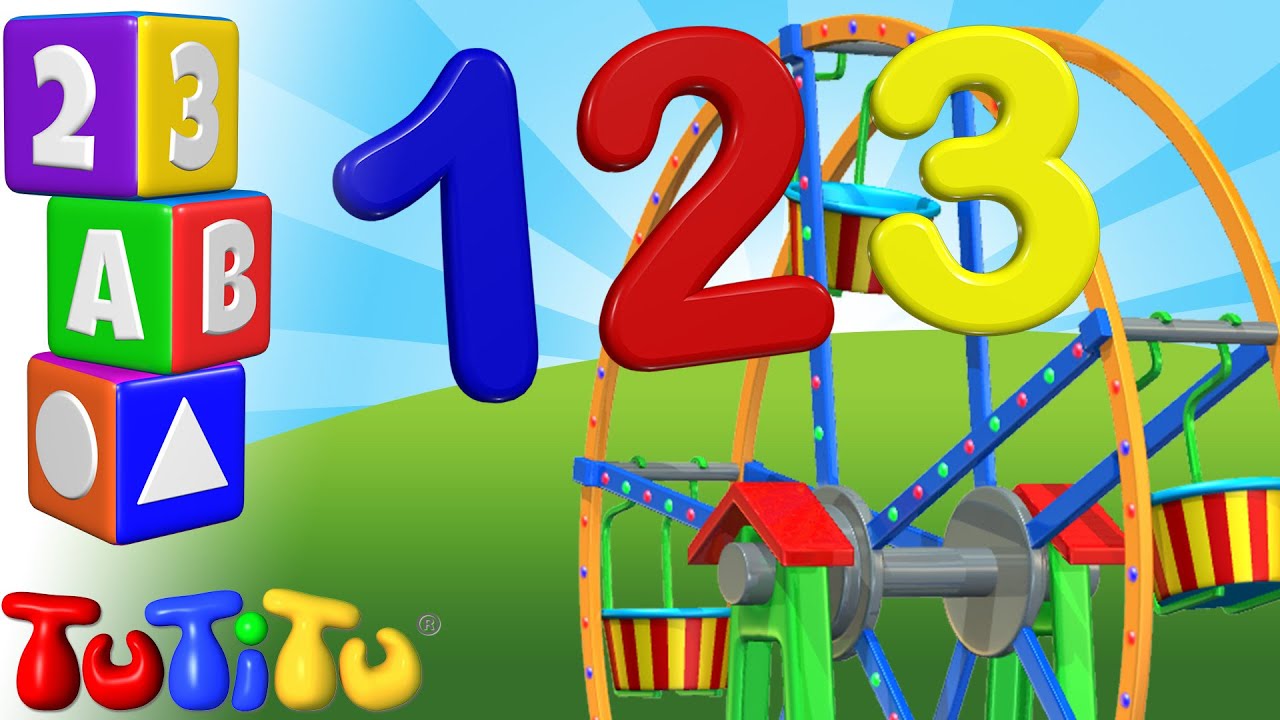 1️⃣ TuTiTu Números Divertidos 🤩 Roda-gigante 😍 Contando com Brinquedos e Músicas 🎵