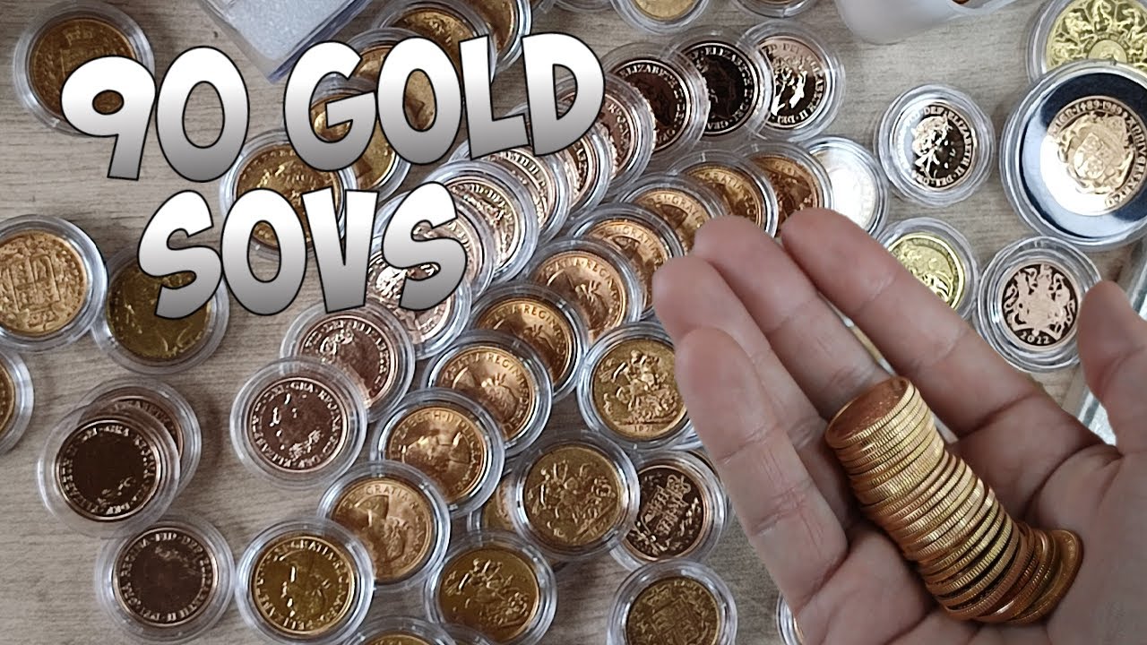 Over 20 Oz of Gold Sovereigns ... 90 Down 10 To Go.