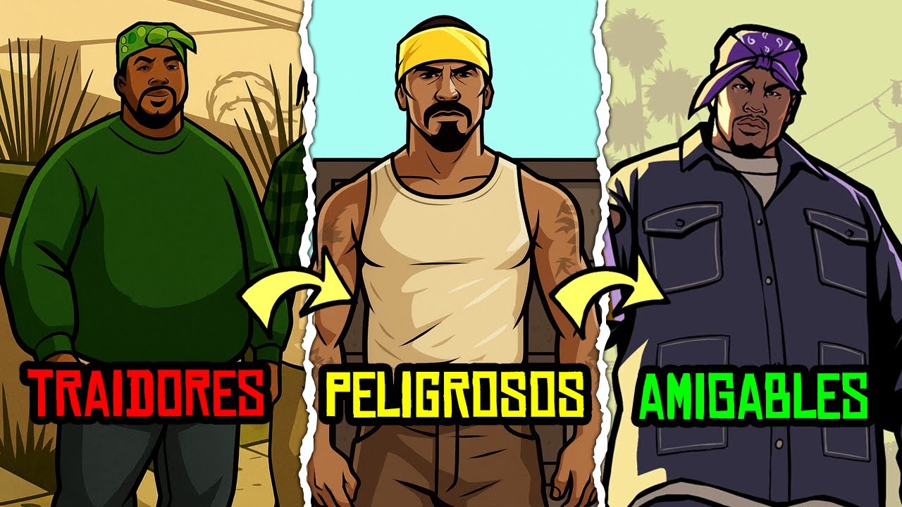 100 Curiosidades de las Bandas de Gta San Andreas !
