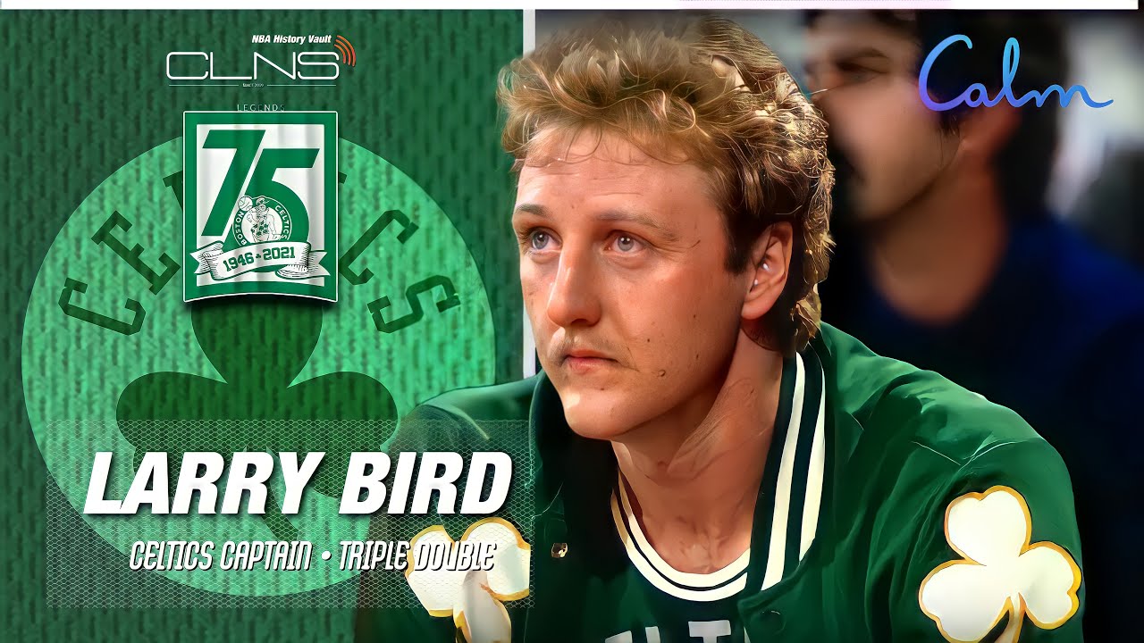 Larry Bird Triple Double ☘️ Postgame Interview 1986