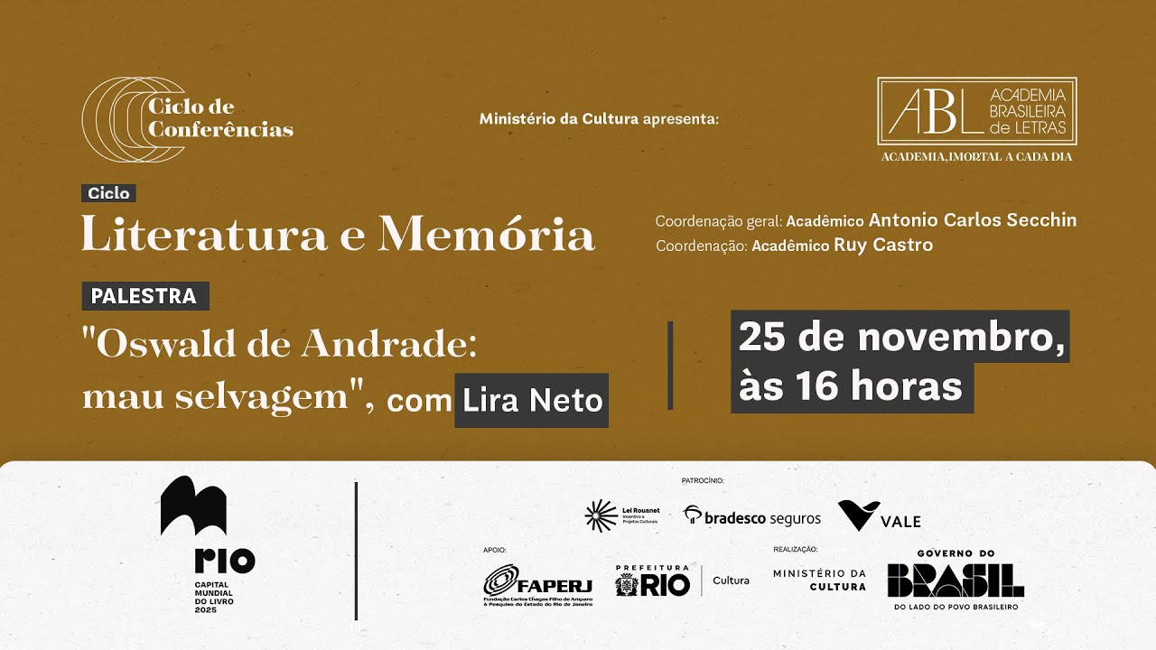 Oswald de Andrade: mau selvagem