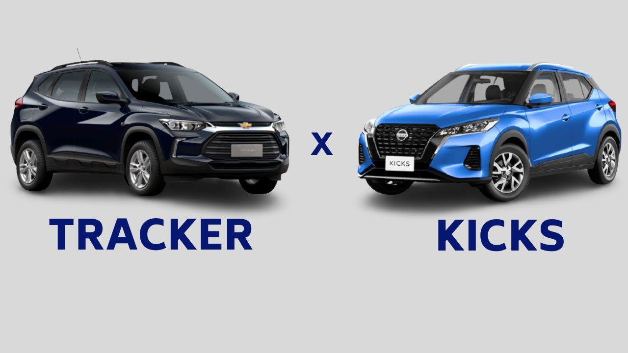 TRACKER 1.0 TURBO LT x KICKS 1.6 SENSE CVT
