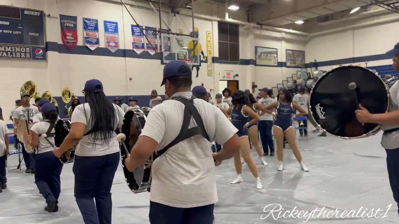 Battle Of The Borders BOTB 2024 | High School bands March In