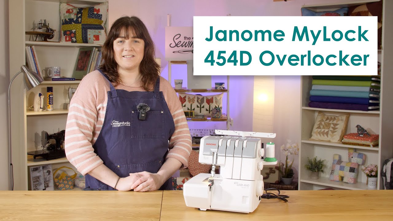 A clear guide to the Janome MyLock 454D Overlocker