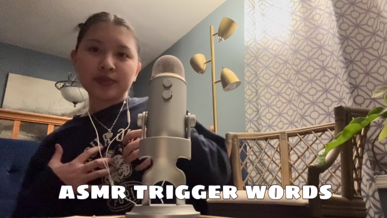 ASMR | trigger words