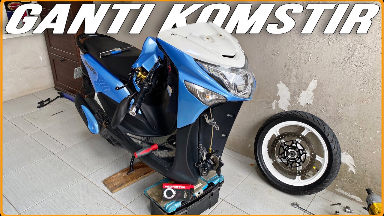 Cara Ganti Komstir Honda Beat