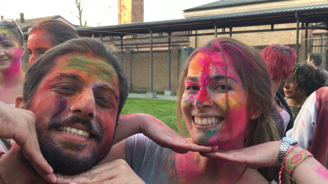 HOLI - FESTIVAL OF COLORS IN POLITECNICO DI MILANO, PIACENZA