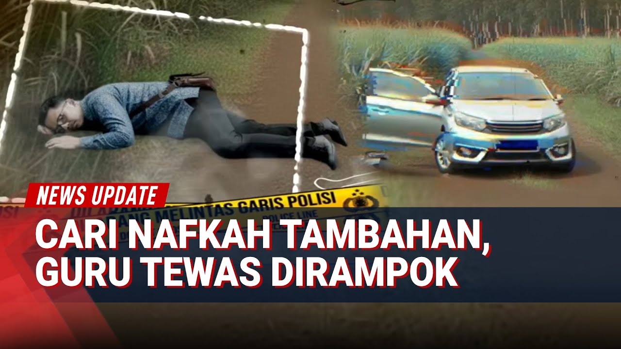 Guru SD Tegal Tewas Dirampok Saat Cari Nafkah Tambahan