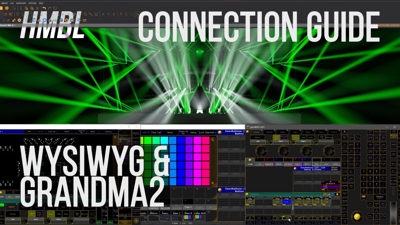 WYSIWYG and MA2 Connection Guide