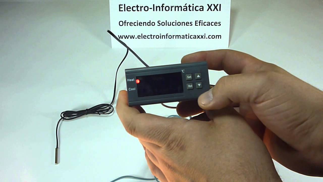 CONECTAR Y PROGRAMAR ⚡Termostato⚡ Digital Programable MH1210A para Incubadoras, Nacedoras, Terrarios