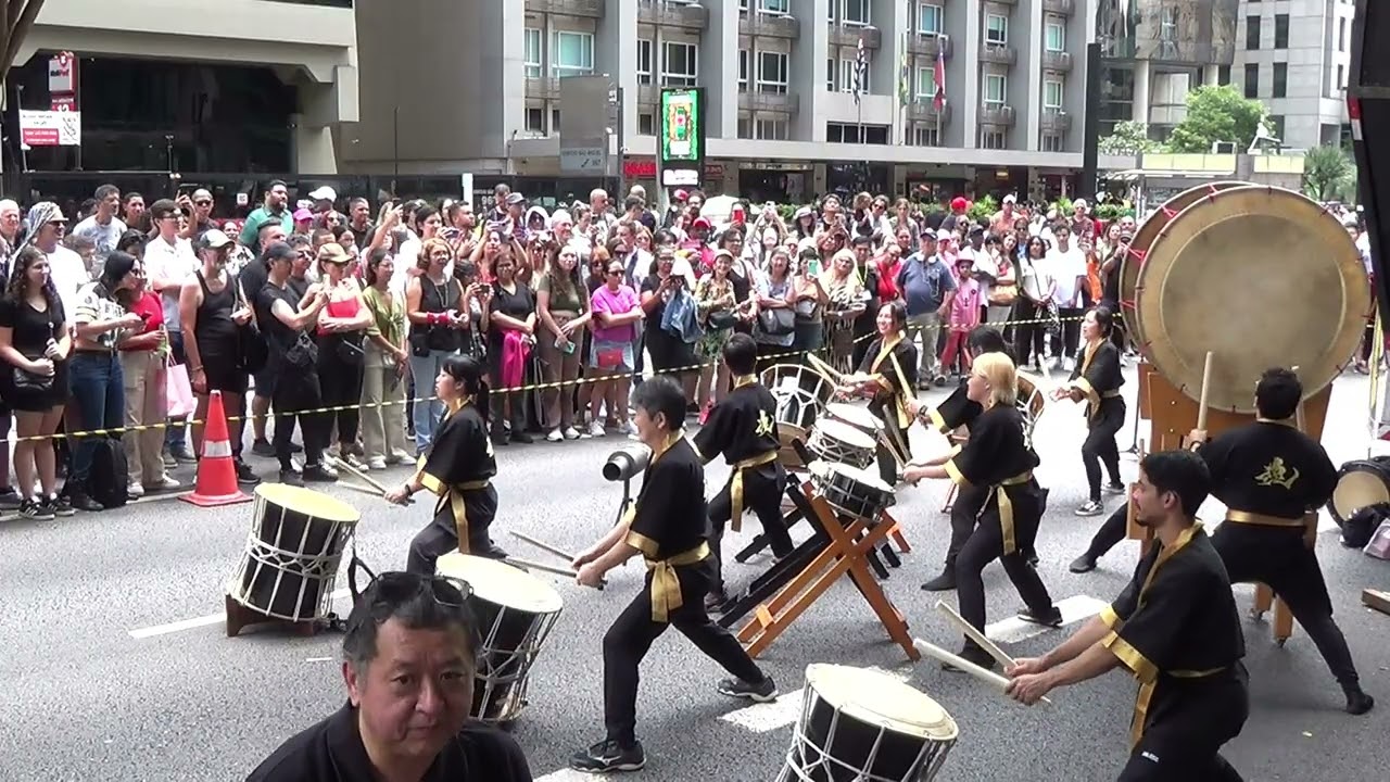 TAMASHI TAIKO (butantã sp) - YUMÊ MATSURI 2026 -Avenida Paulista sp