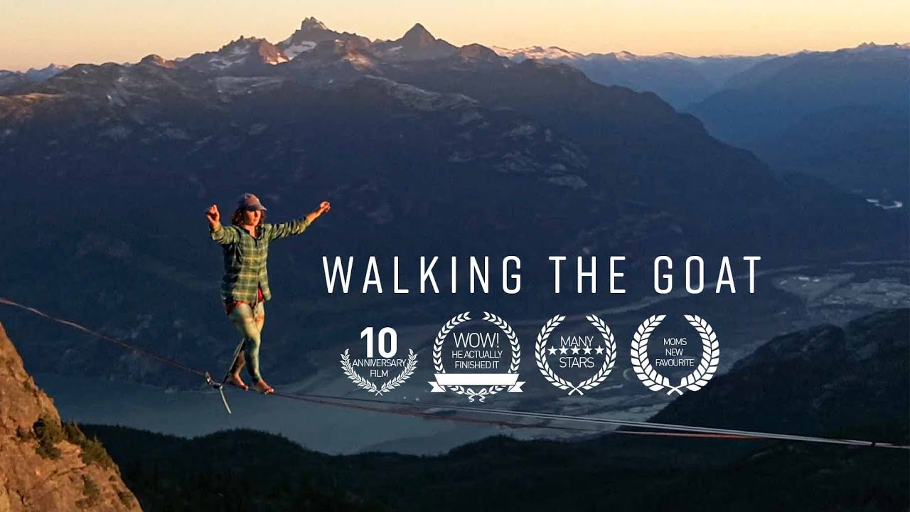 ПОПЫТКА НЕВОЗМОЖНОГО: Слэклайн на горе Гоут-Ридж!