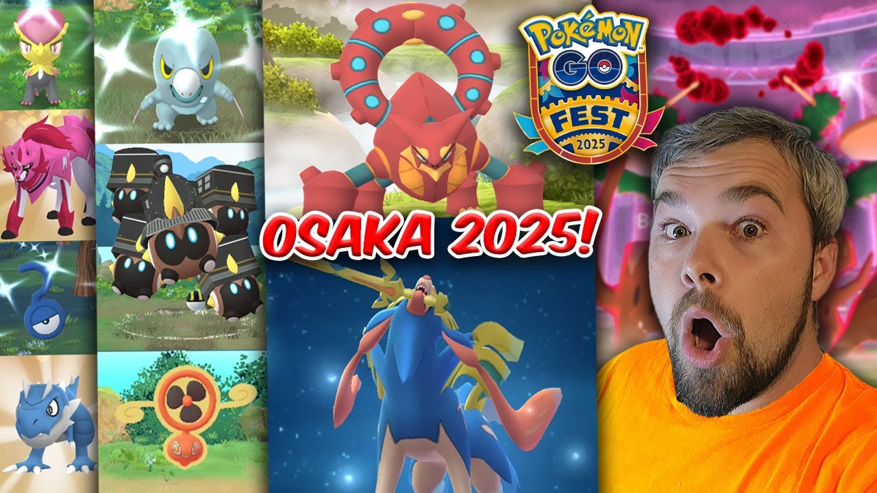 Pokémon GO Fest Osaka 2025! Volcanion! Crown Zacian! Tons of Rare Shines! & More!
