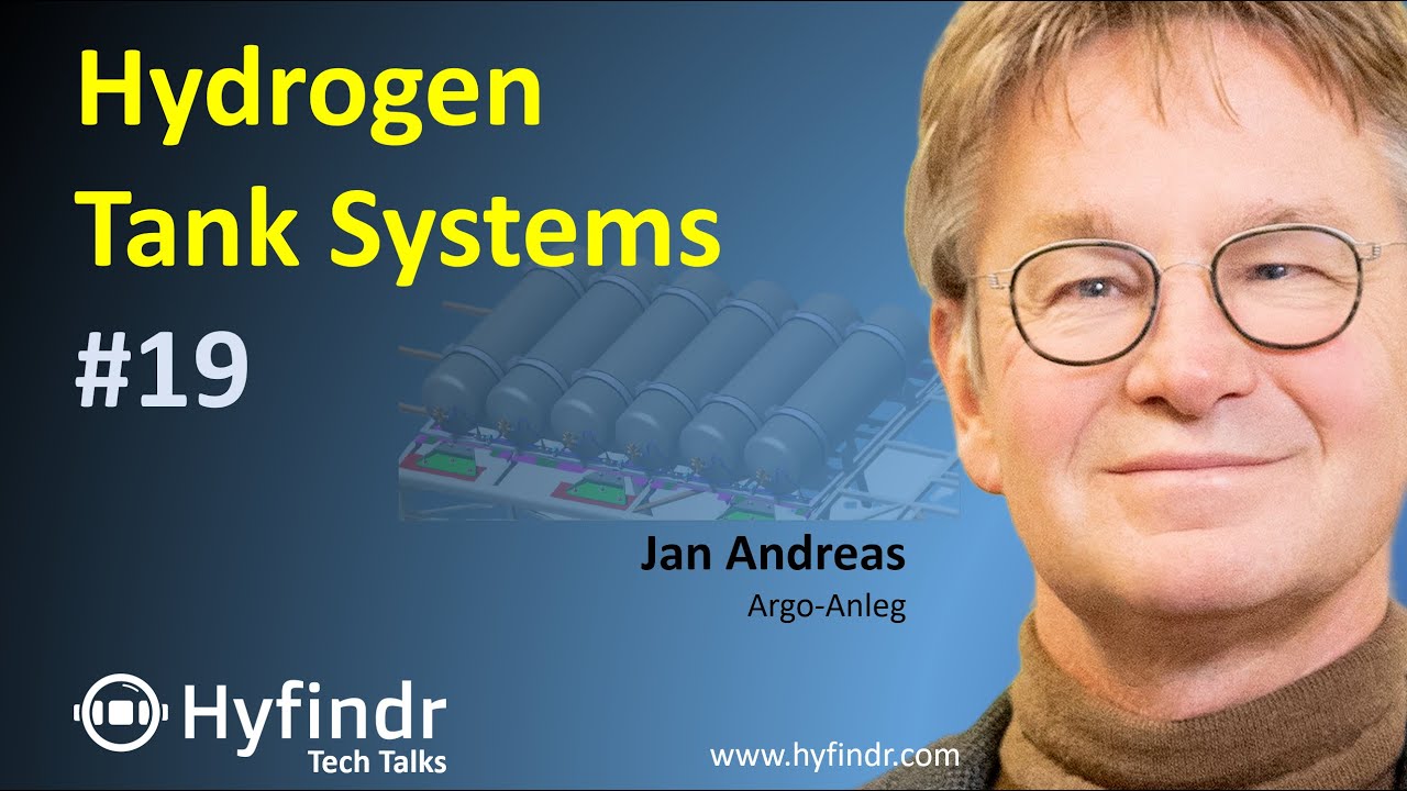 Tech Talk - Hydrogen Tank Systems - H2 refueling - Fuel Cell Technology Explained - Hyfindr Andreas