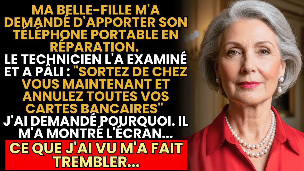 Ma Belle-Fille M’a Demandé De Réparer Son Téléphone… Mais Ce Que J’Ai Découvert M’a Glacé Le Sang…