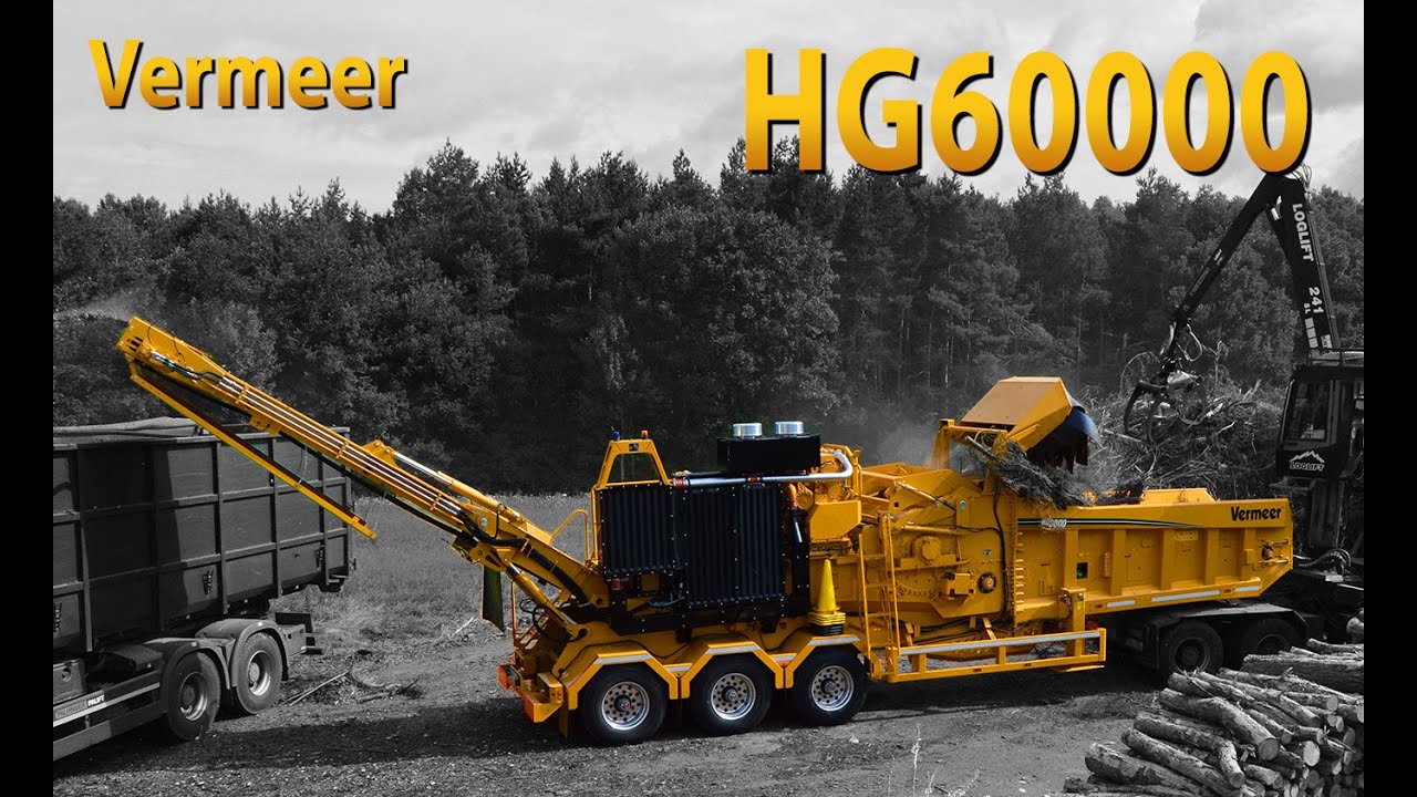 Horizontální drtič dřeva Vermeer HG6000