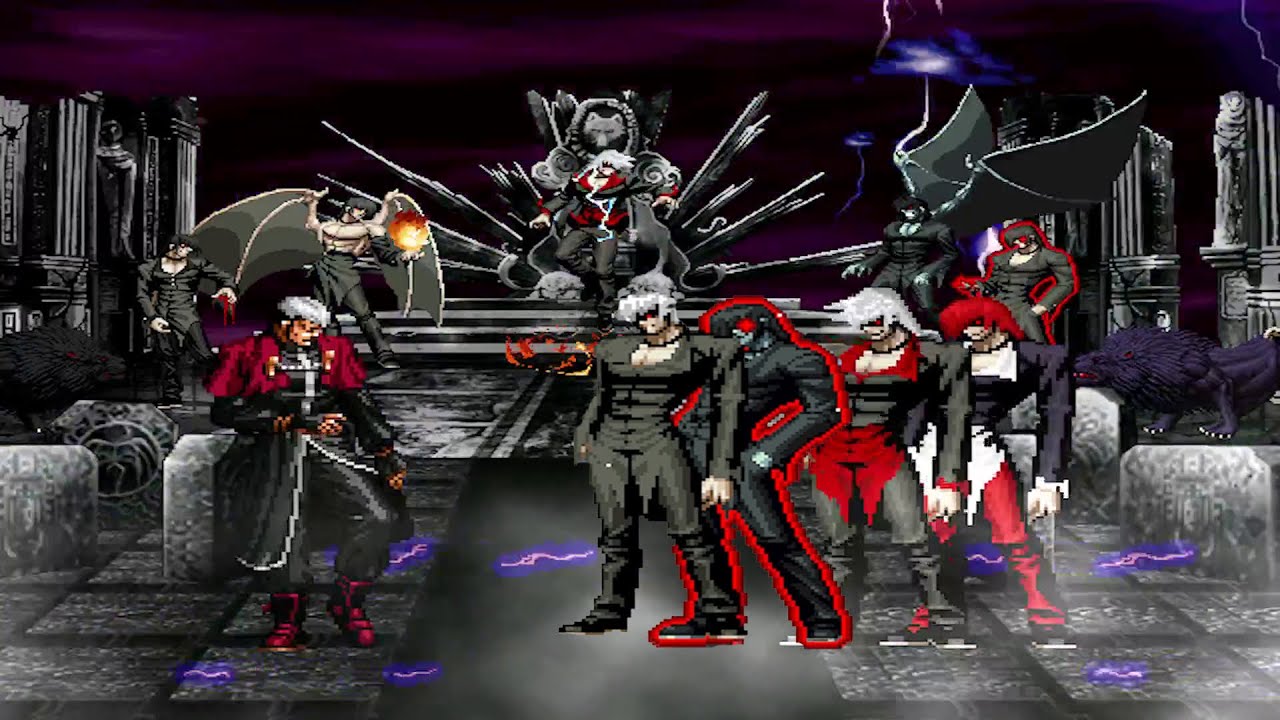 [KOF MUGEN] Goenitz VS Element Team