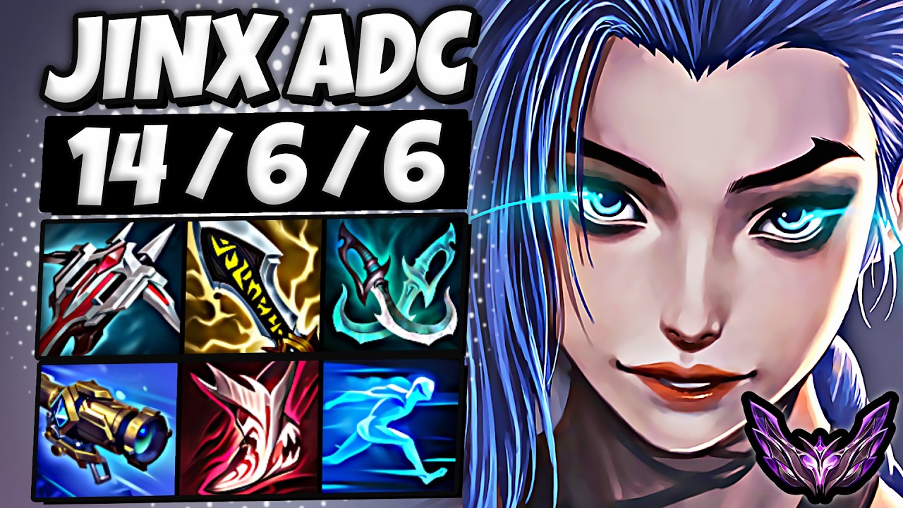 Jinx vs Ashe [ ADC ] Lol Korea Master Patch 26.12 ✅