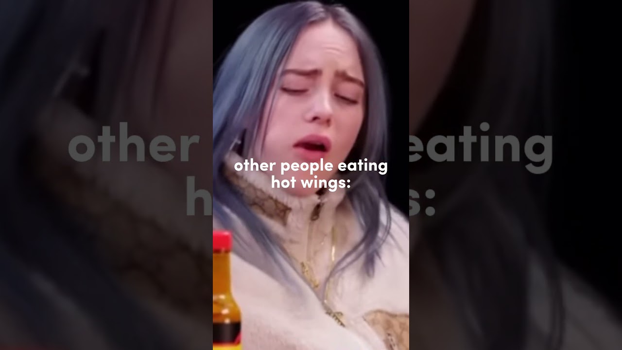Other celebs eating hot wings vs. Jenna Ortega