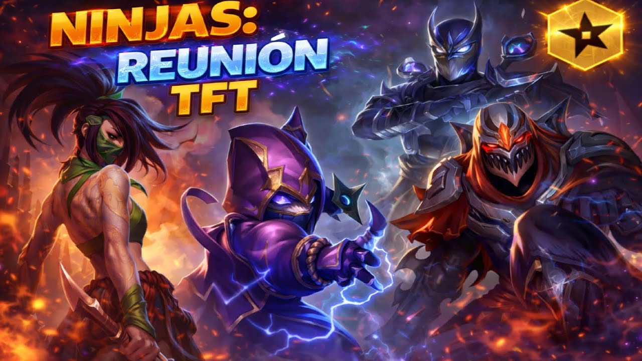 4 NINJAS ESTÁN ROTÍSIMOS 😱 | DELEITE LUNAR 2026 – TFT REACTIVACIÓN