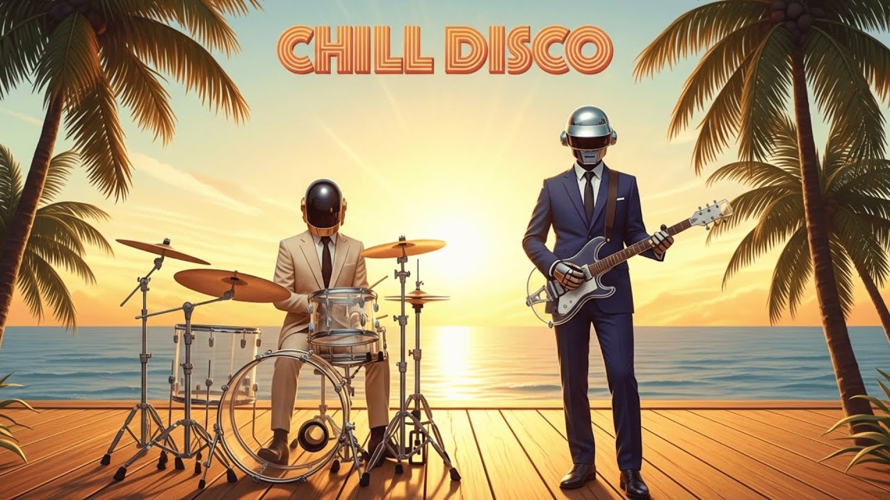 DAFT PUNK VIBES 🌴| Chill Disco x Sunset Jam at the Island Stage
