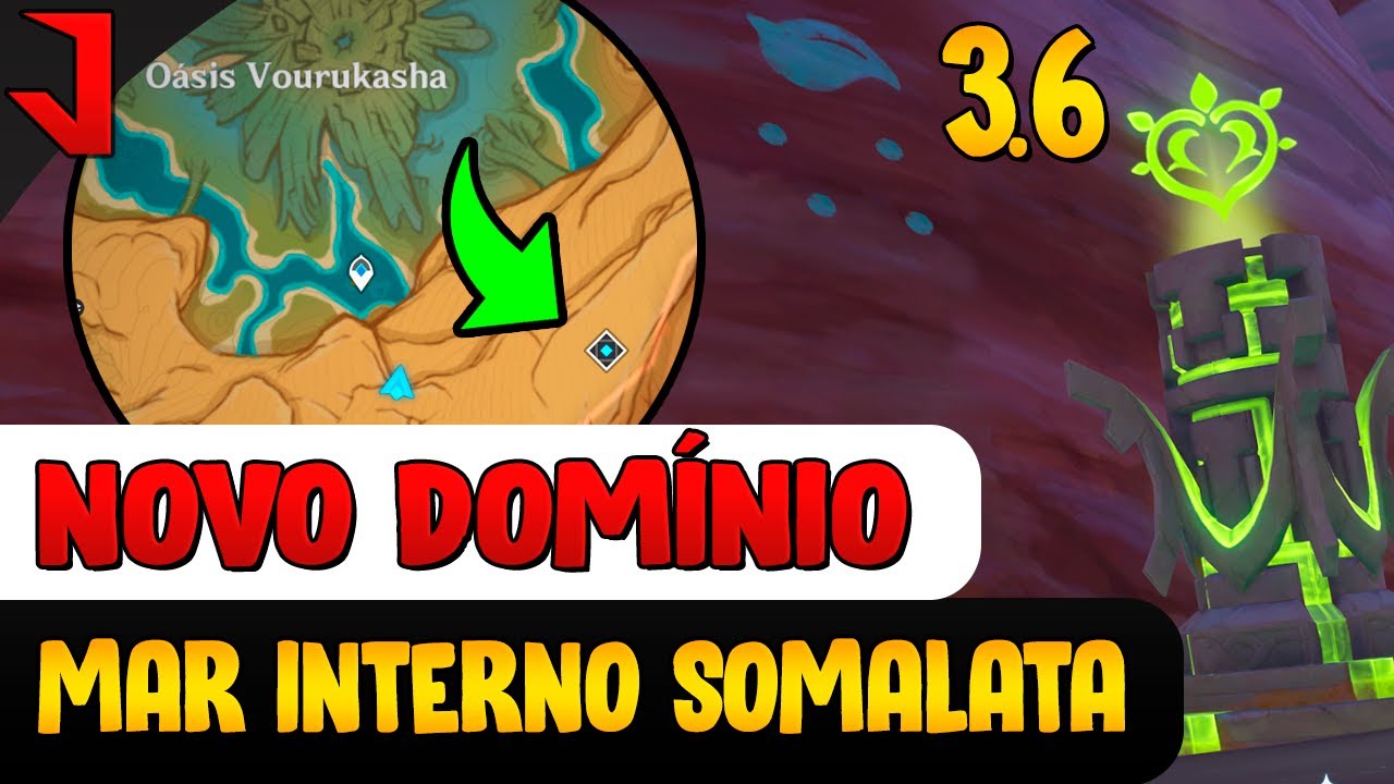 COMO DESBLOQUEAR O DOM&Iacute;NIO MAR INTERNO SOMALATA | 3.6 GENSHIN IMPACT