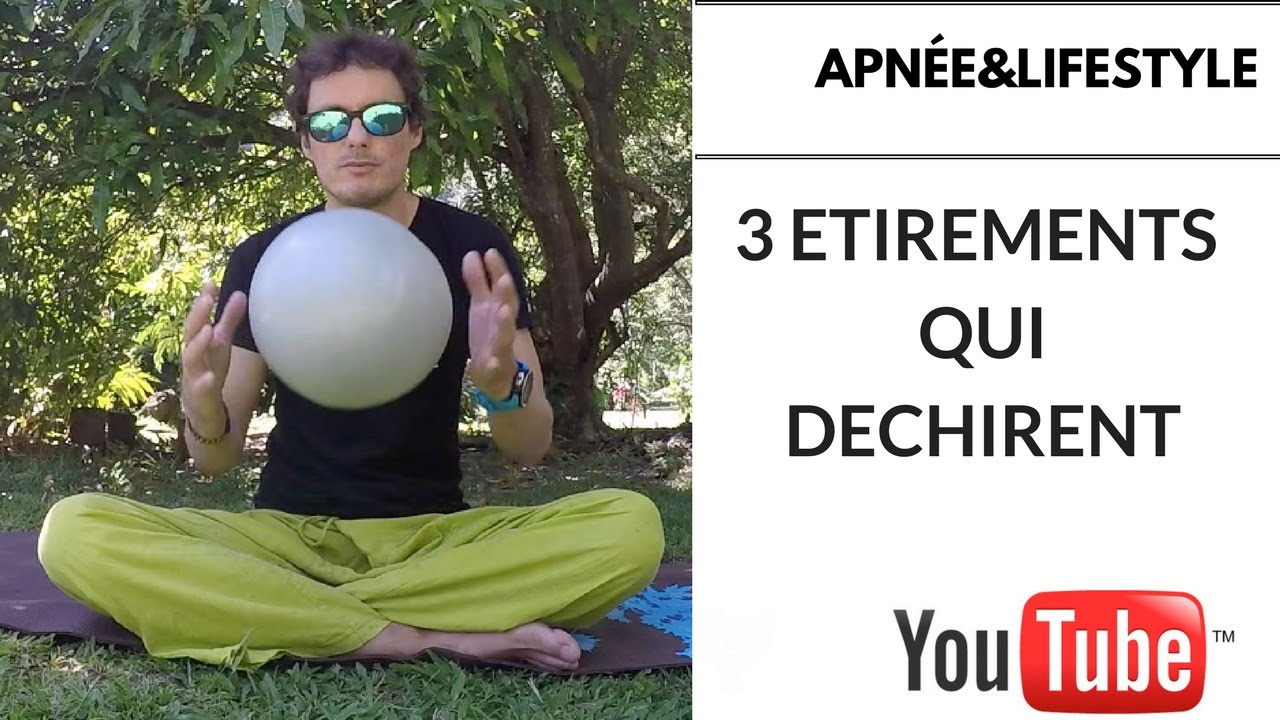 APNÉE ET LIFESTYLE - 3 ÉTIREMENTS POUR L'APNÉE QUI DECHIRENT