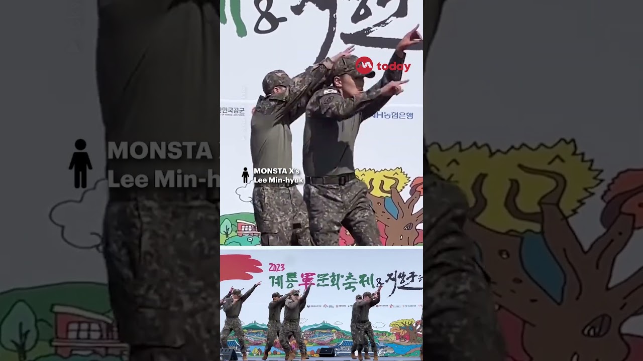 K-pop idols on military service put on mini concert at Army Festival 2
