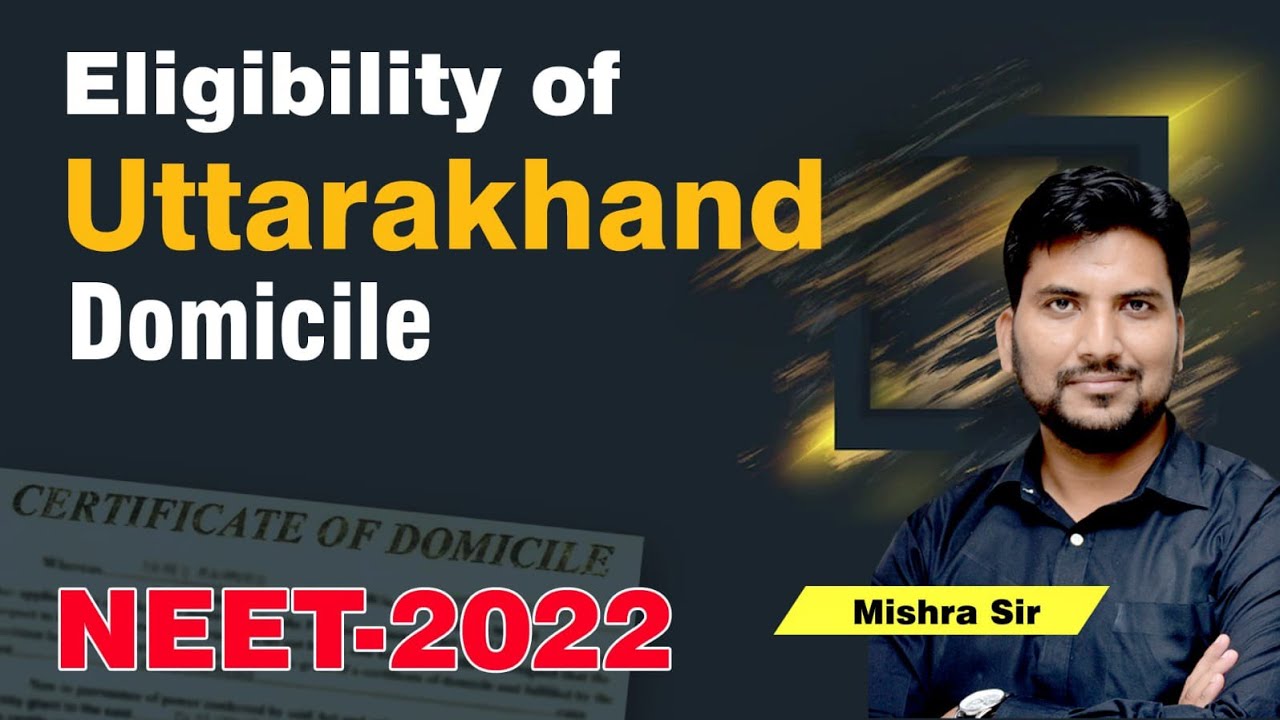 Domicile of Uttarakhand for MBBS #domicile #uttarakhand #neet #mbbs #neetug #dehradun #haldwani