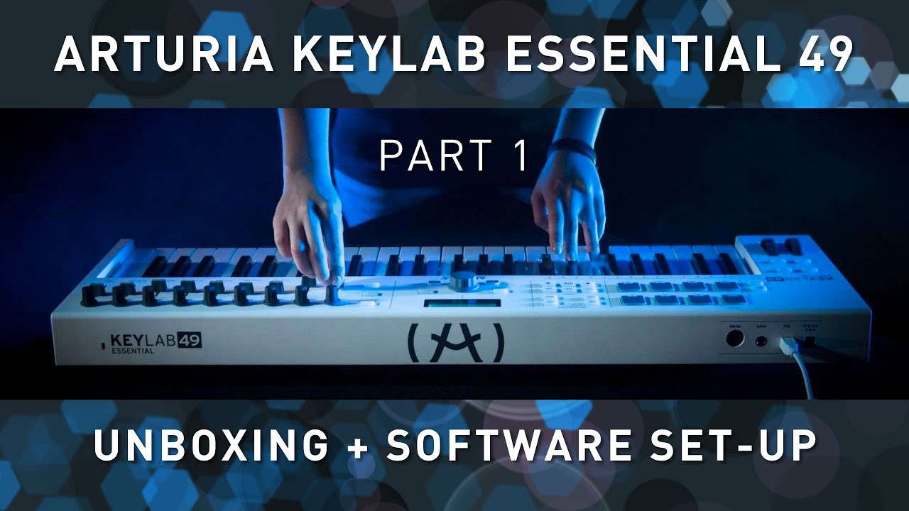 ARTURIA Keylab Essential 49 — распаковка и настройка программного обеспечения