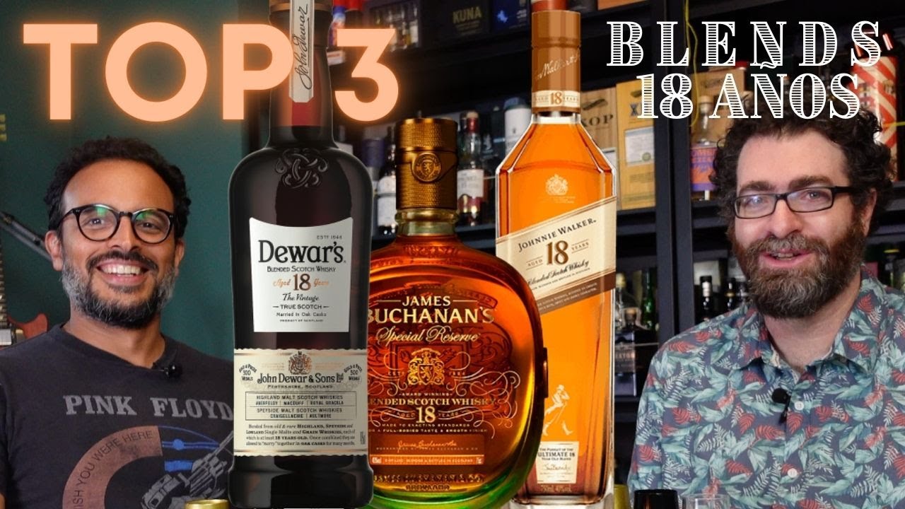 Top 3: Los Mejores Whiskies de 18 años (Blended Scotch)