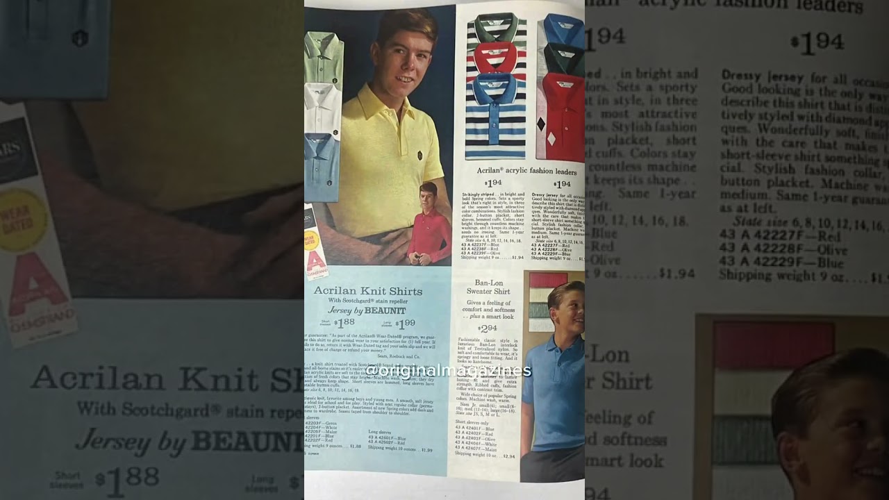1965 Sears Spring and Summer Catalog Printed for Keeps