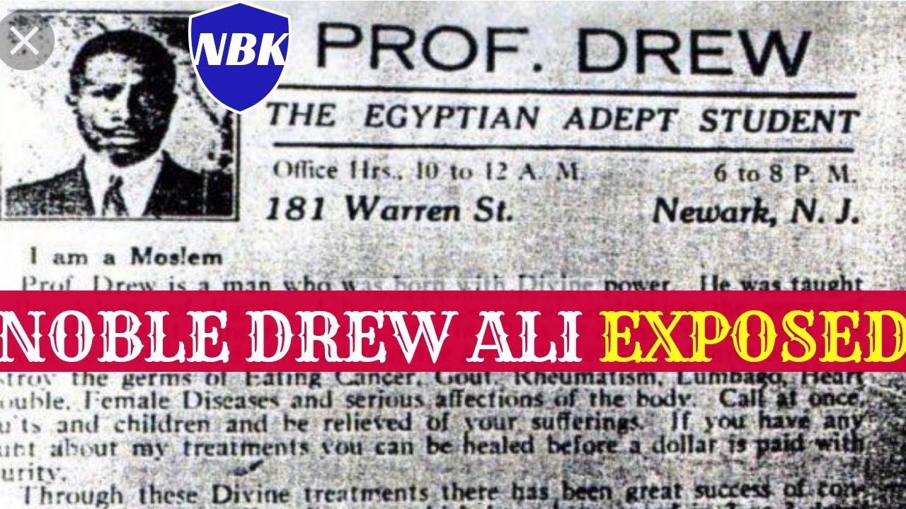 WHO ARE THE MOORS | NOBLE DREW ALI EXPOSED