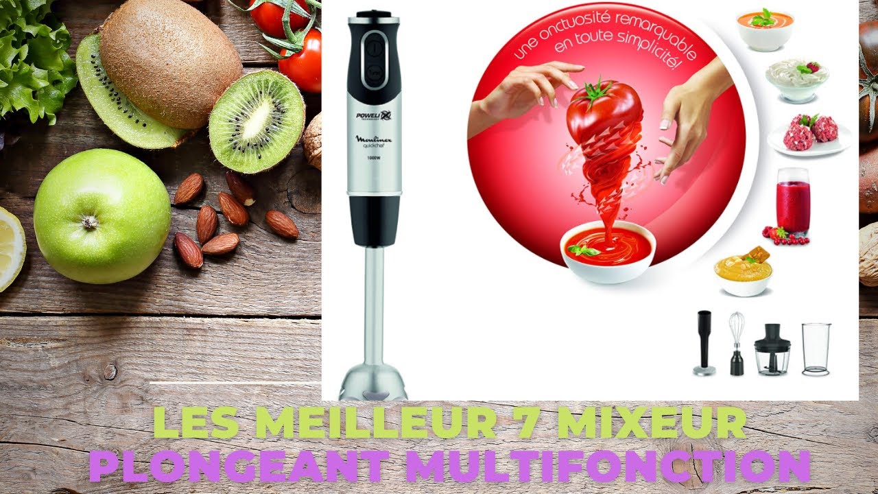 🍇🍅Les Meilleur 7 Mixeur Plongeant Multifonction acheter