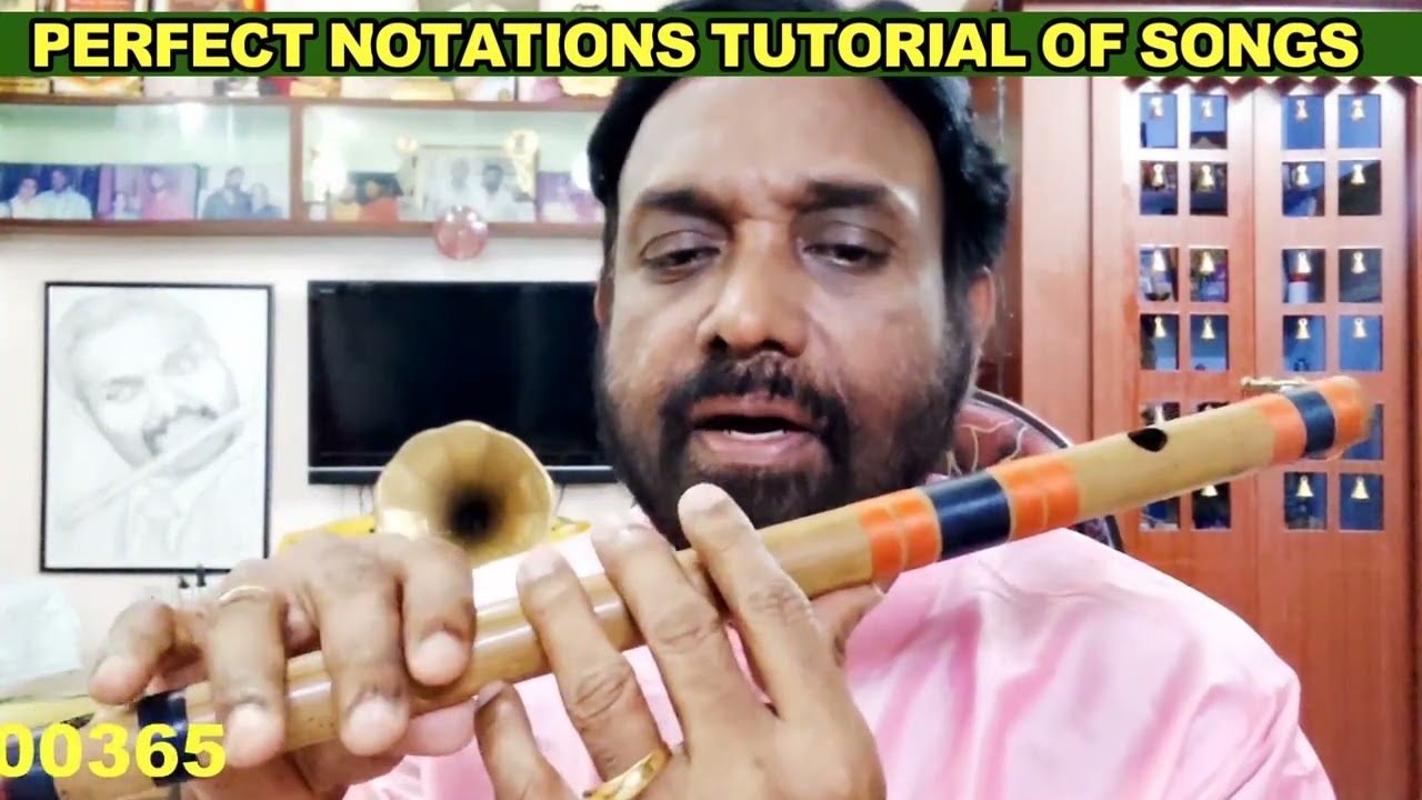 ORU PUSHPAM MATHRAM | PART - 1 | FLUTE TUTORIAL | FLUTE CLASS | MALAYALAM | PR MURALI