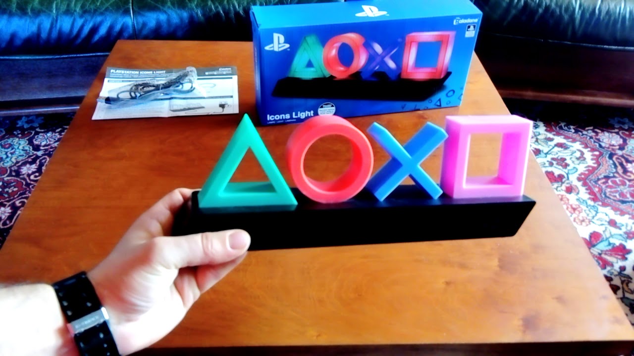 Icons Light ( PlayStation) unboxing PL