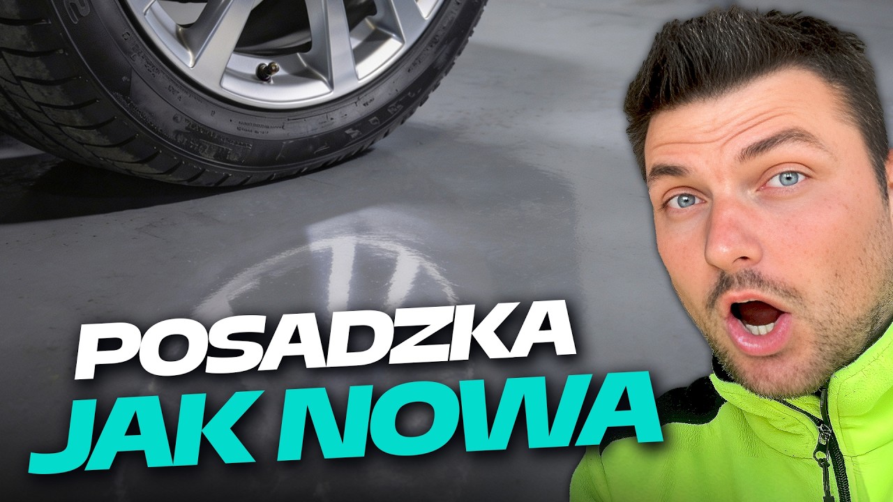 💧 ZOBACZ CO ZROBIŁEM Z GARAŻEM farba do posadzki betonowej w garażu | DOMINIK MALUJE x LAKMA B30 EKO