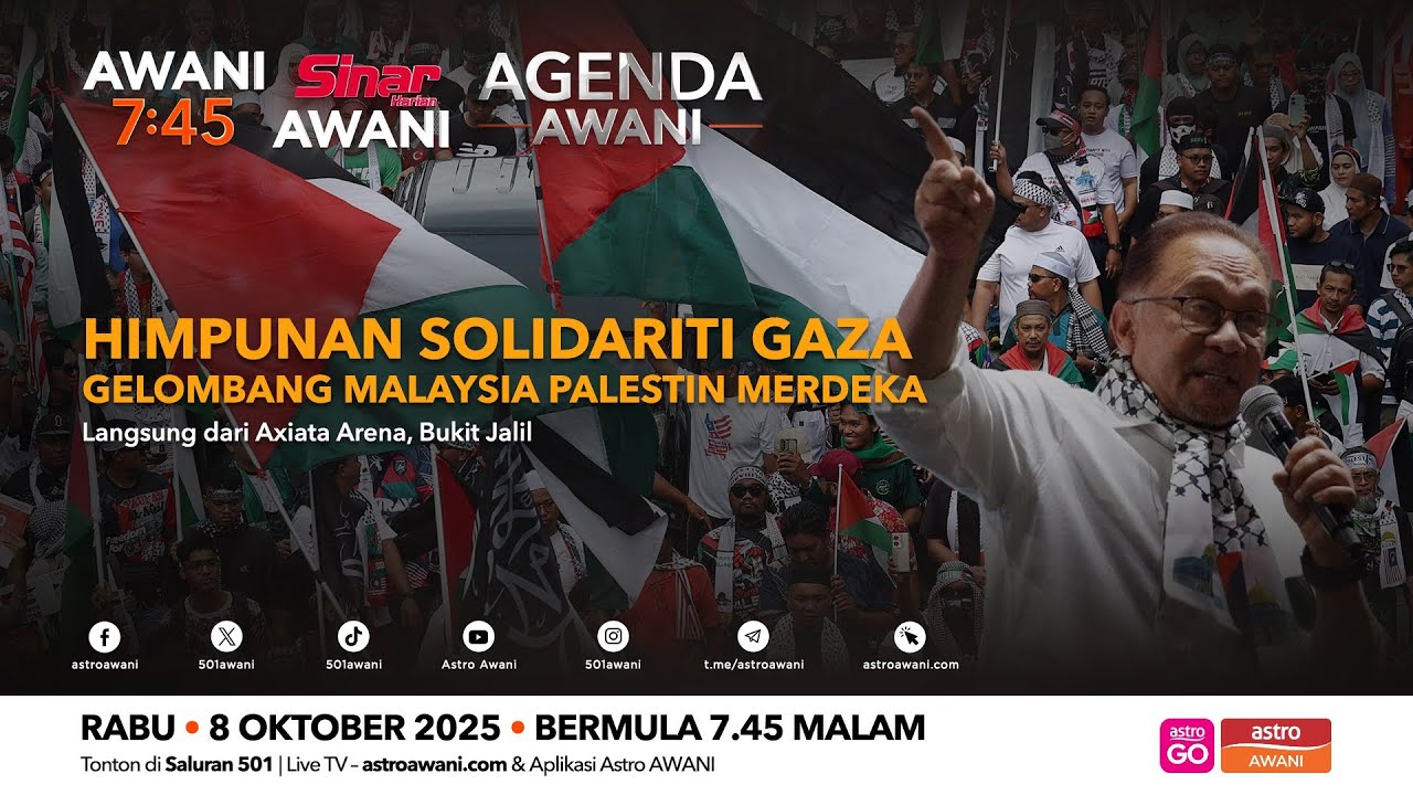 [LANGSUNG] #AWANI745 | 8 Okt 2025