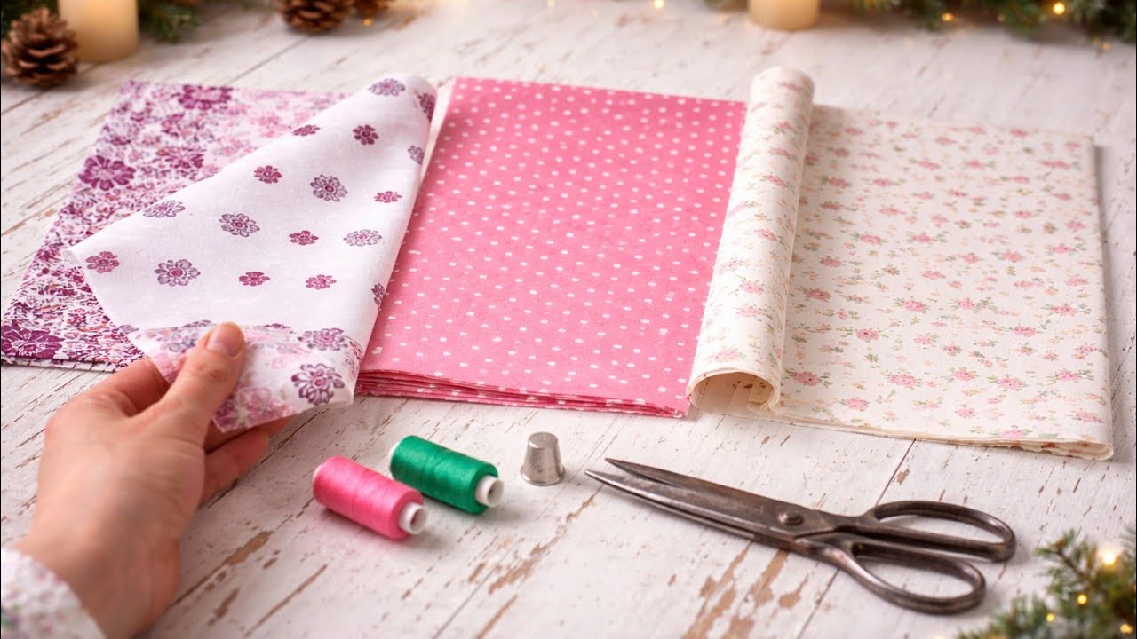 😍👍 6 Lovely Sewing Projects From Leftover Fabric / Sewing Ideas 💡 DIY Sewing