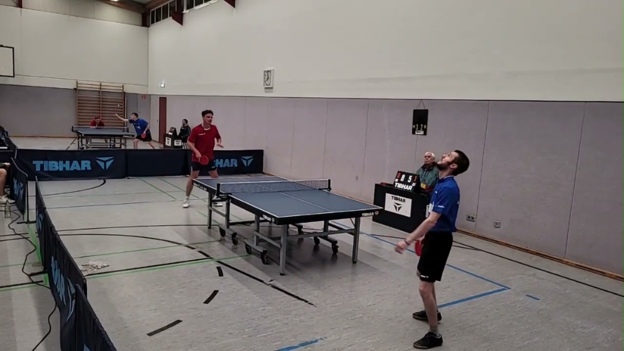 Das Comeback in der Oberliga direkt ein Krimi! | R. Niklas vs. J.Pistorius | Oberliga Tischtennis