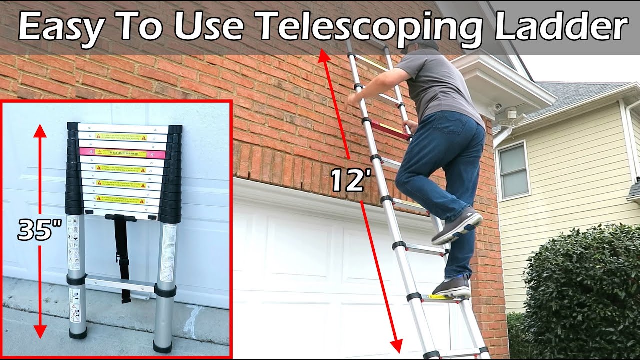 Easy To Use Telescoping Ladder For Your Home