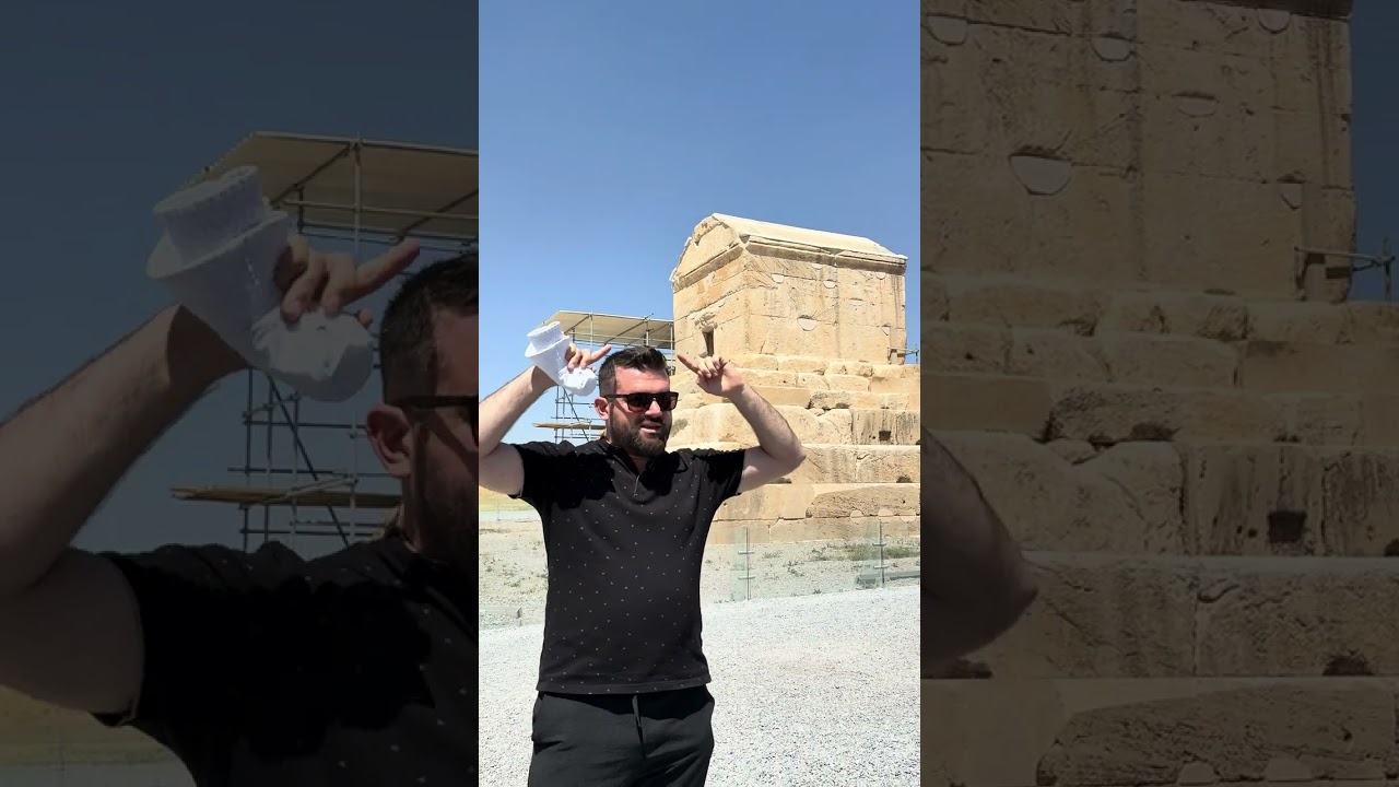 B&uuml;y&uuml;k Kiros&rsquo;un (Z&uuml;lkarneyn) Mezarı - Pasargad / İran (&Ouml;mer Kaptan)