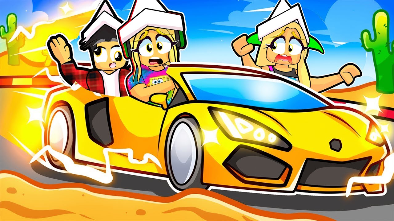 Gastei meus Robux na Lamborghini - Estevão, Milla e Milly #soporcausa