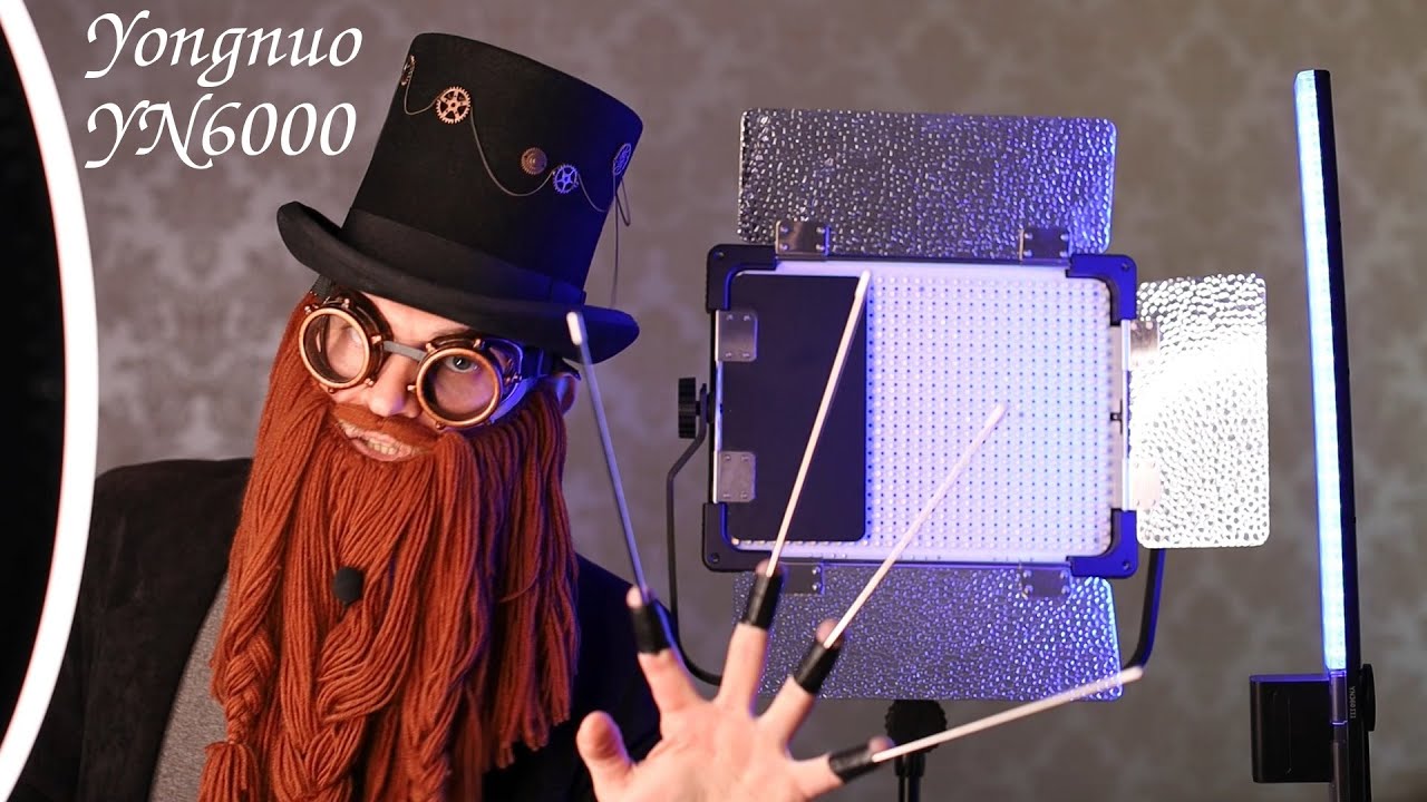 YN-6000 // LED софтбокс от Yongnuo // Волшебный колпак (Обзор)